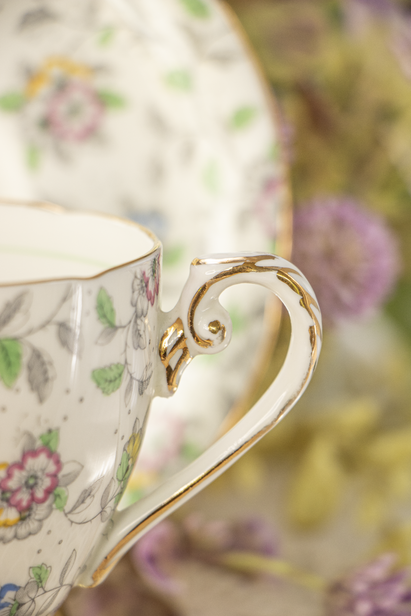 Royal Grafton Bone China Cup & Saucer – Pattern 6506 – England – Excellent Condition