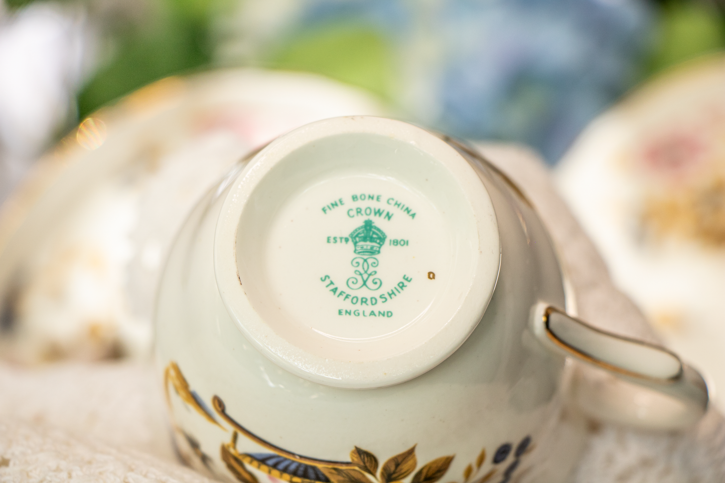 Blooming Basket – Whimsy and romance arranged in porcelain grace