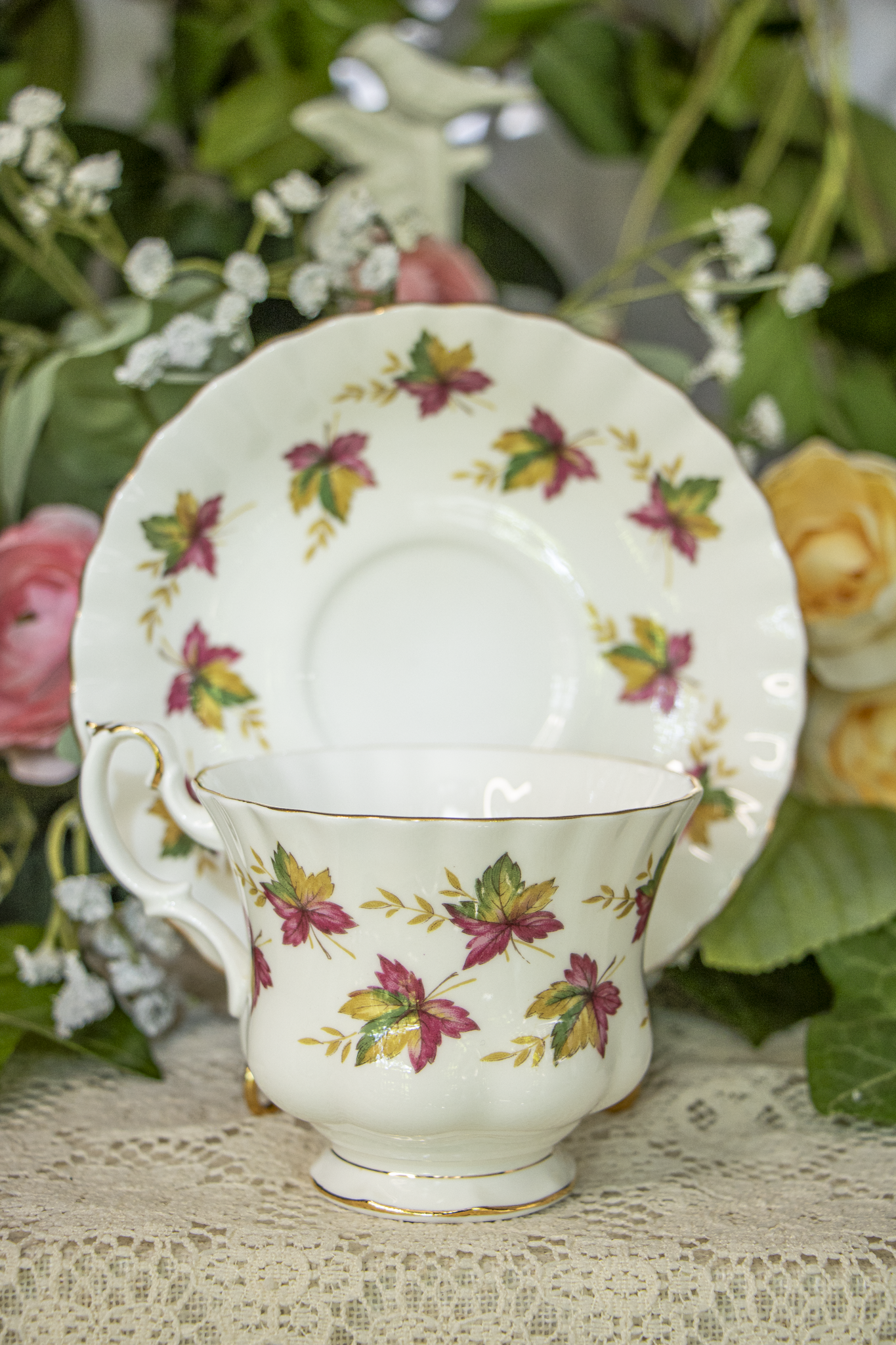 Royal Albert “Canada – From Sea to Sea” Bone China Teacup & Saucer