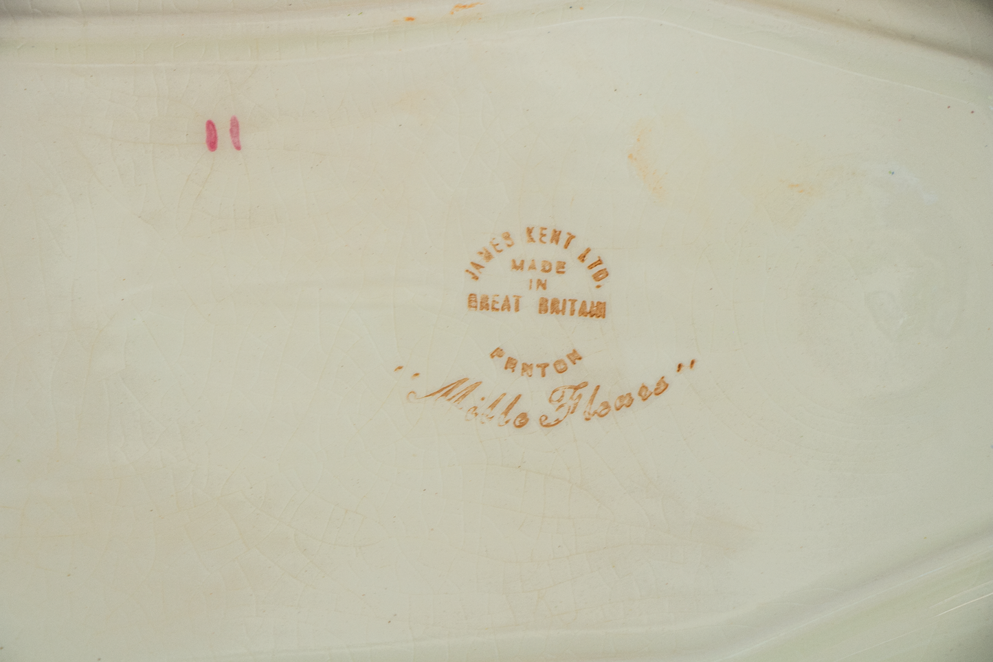 James Kent Ltd. "Mille Fleurs" Chintz Floral Tray – 10" – Made in England (Fenton)