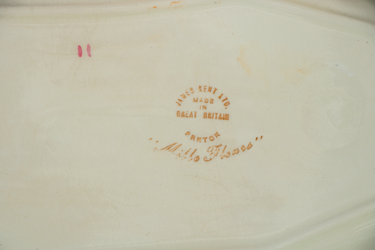 James Kent Ltd. "Mille Fleurs" Chintz Floral Tray – 10" – Made in England (Fenton)