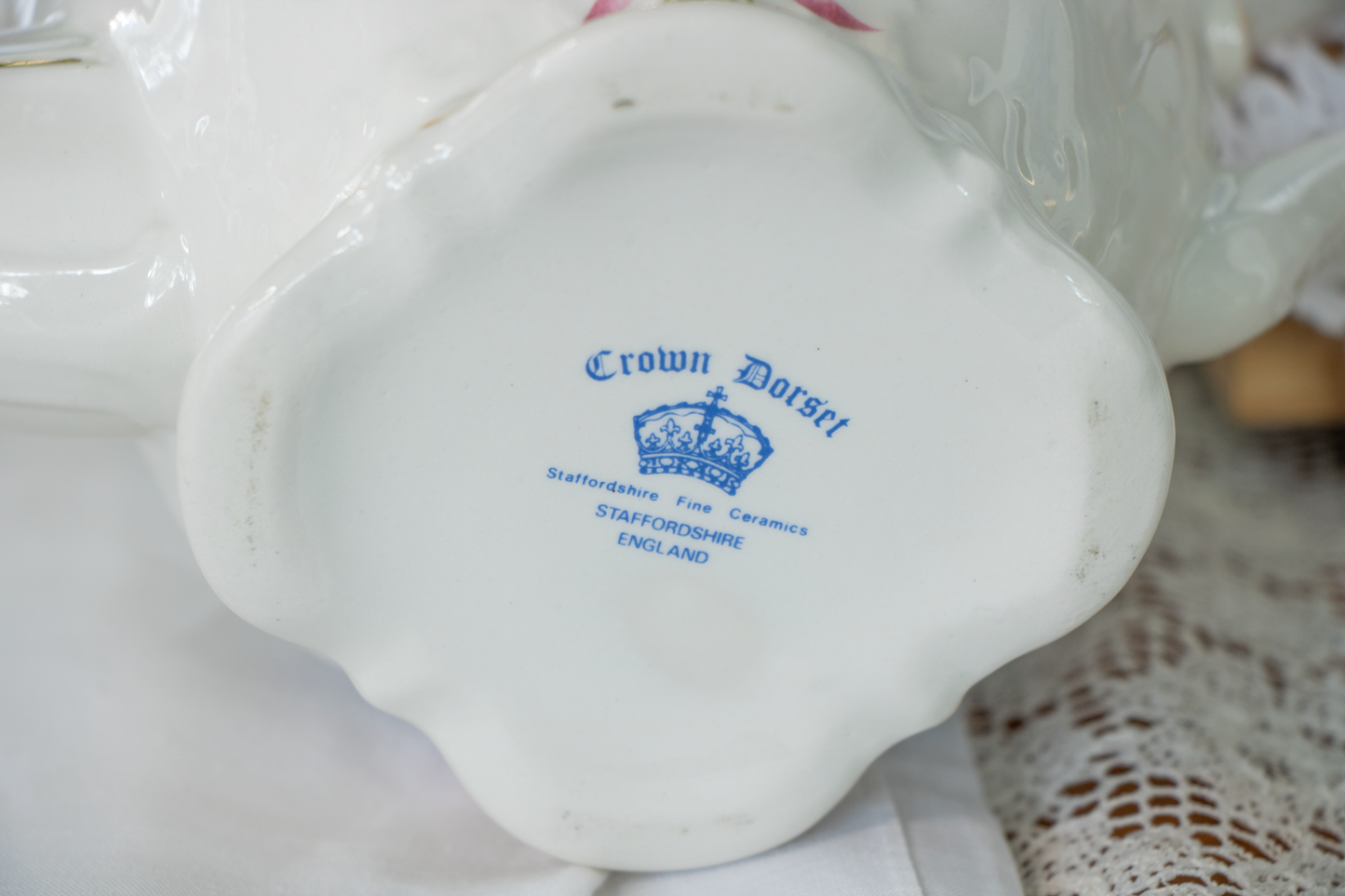 A Garden of Memories – Crown Dorset ‘Forget-Me-Not’ Tea Set