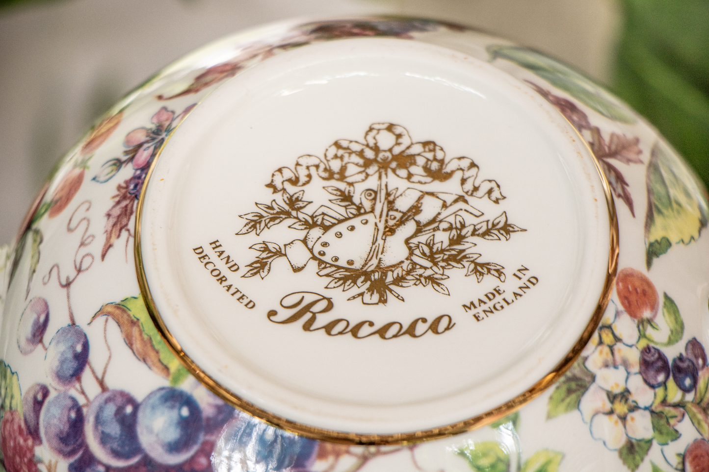 Rococo Reverie – A Petite Garden of Fruit & Florals in Porcelain