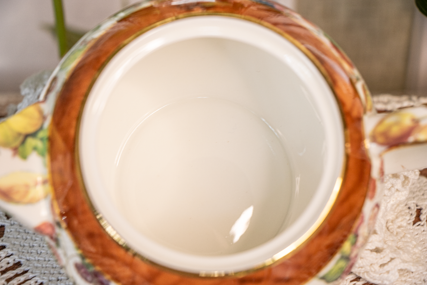 Rococo Reverie – A Petite Garden of Fruit & Florals in Porcelain