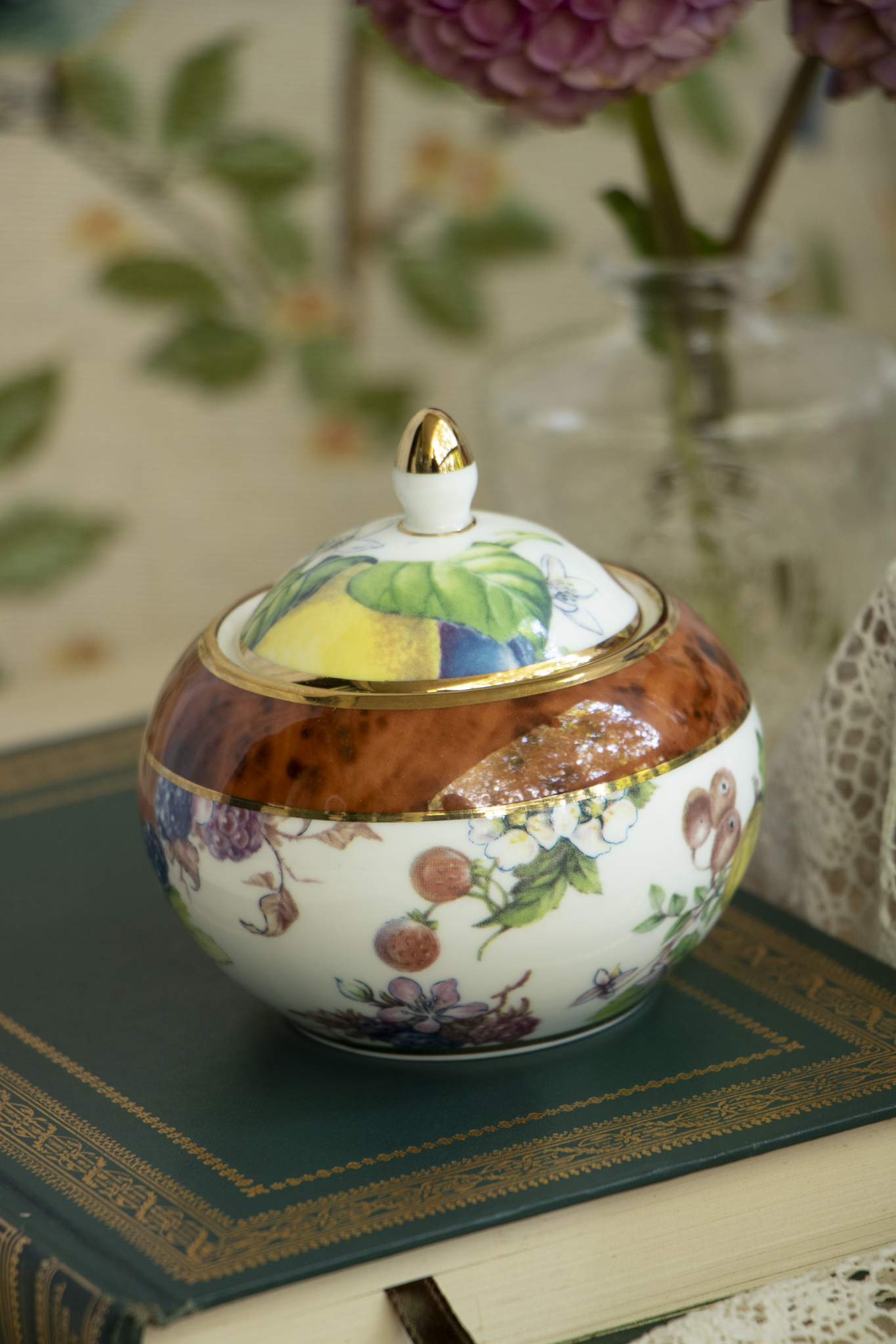 Rococo Reverie – A Petite Garden of Fruit & Florals in Porcelain