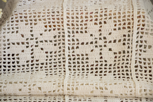 Handcrafted Crochet Table Runner