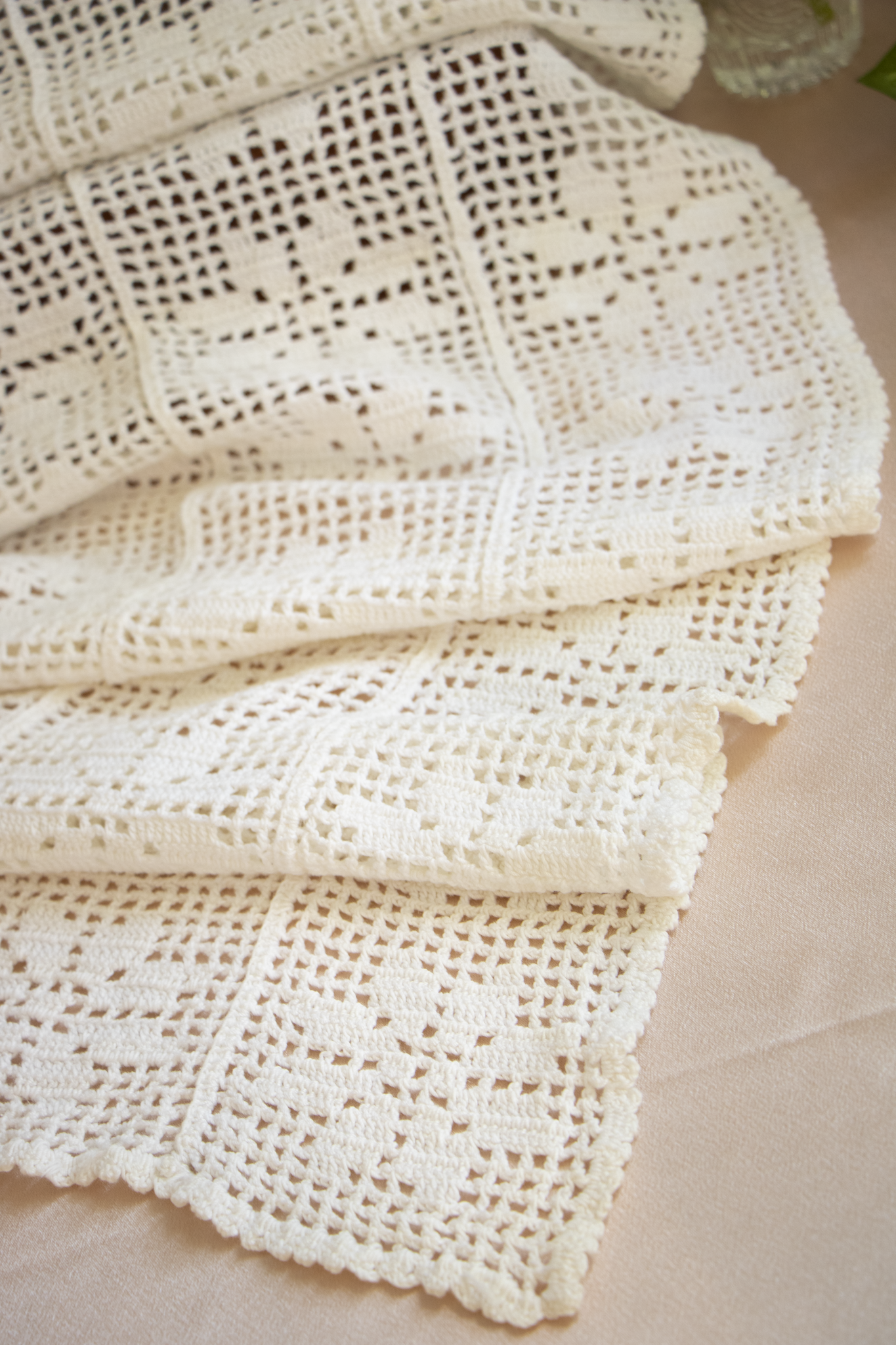 Handcrafted Crochet Table Runner