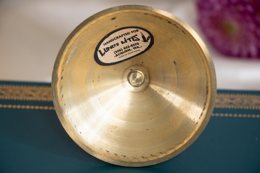 Solid Brass Candlestick Holder – Handcrafted for Lund’s Lites